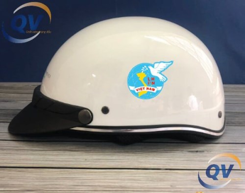 Mũ bảo hiểm nữa đầu - Mũ Bảo Hiểm Quang Vũ - Công Ty TNHH SX Quà Tặng Quang Vũ